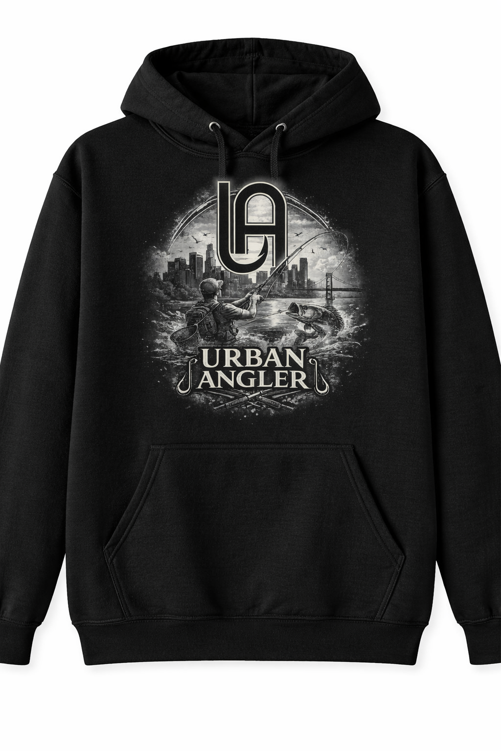 Urban Angler Graphic Hoodie - Unisex
