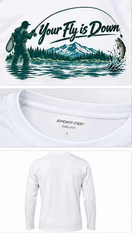Your Fly is Down Performance Dry Fit